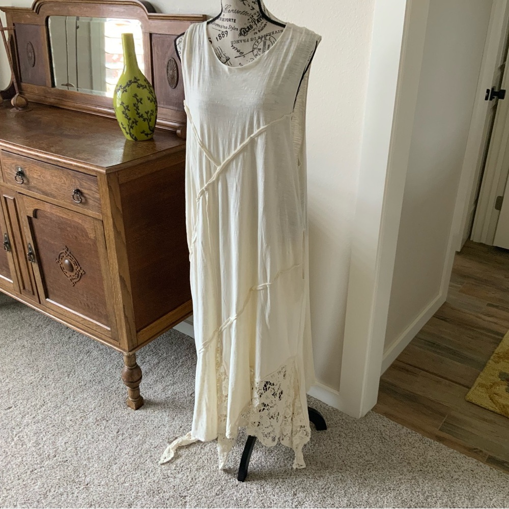 Jaded Gypsy Layer It Up dress in cream.